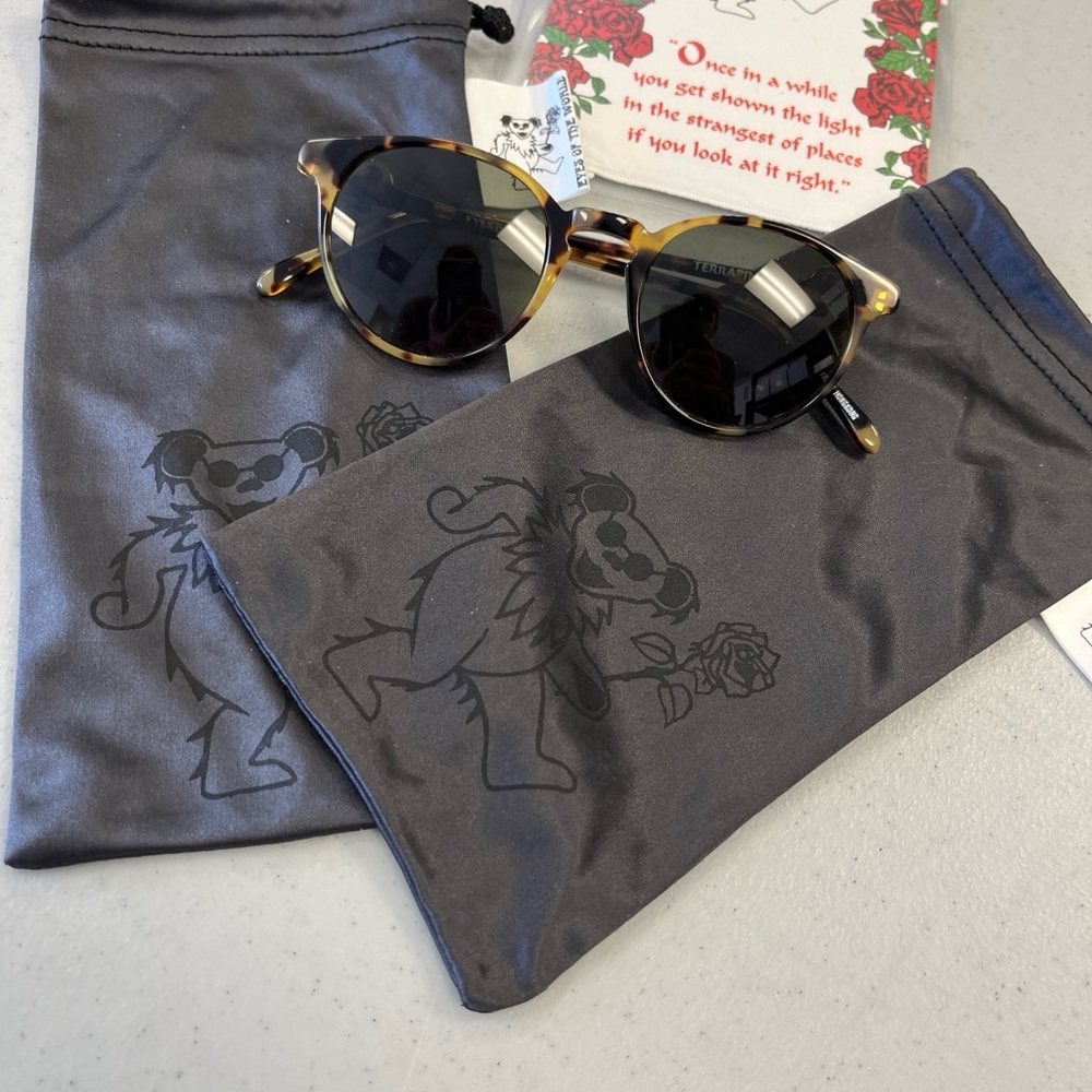 Grateful Dead Terrapin Tortoise Shell polarized sunglasses
